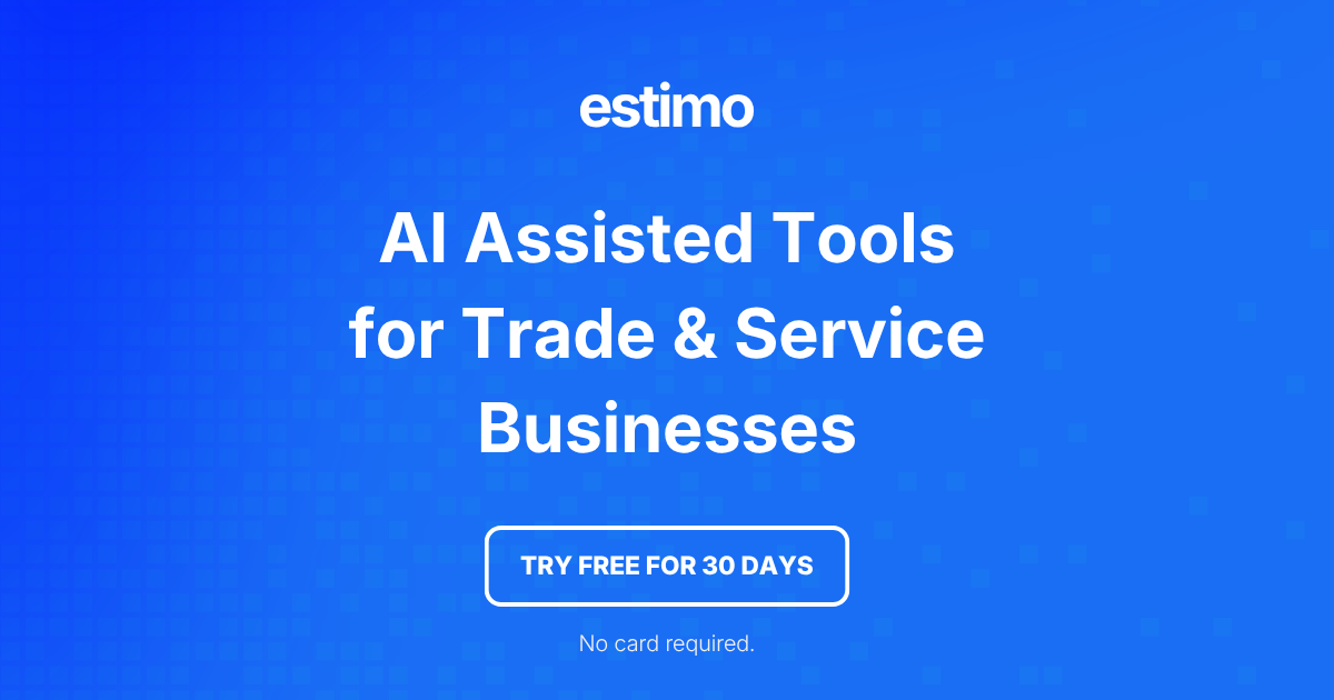 Estimo Estimo | AI-assisted quoting and business tools for Australian trade ...